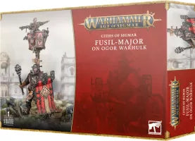 Warhammer AoS - Cities of Sigmar Fusil-Major on Ogor Warhulk